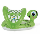 Boia Inflavél Tartaruga 74 cm x 66 cm BST-016 - Verde/Branco