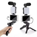 SUPORTE TRIPÉ COM LED - Bastão de Selfie Conjunto de Gravação - BM-244