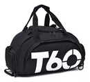 PRETO - T-6 - Bolsa Esportiva Multifuncional Transversal