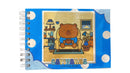 Livro Colorir Infantil CAPIVARA (Azul) Desenhos Variados