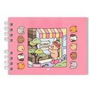 Livro Colorir Infantil URSO BOB (Rosa) 50 Folhas Capa Dura