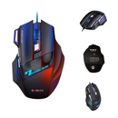 Mouse Gamer X7 Led Com Fio 7 Botões 2400dpi Profissional