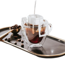 1 Pacote de 50 Filtros de Café Individuais Portáteis com Alça para Copo (Drip Coffee)