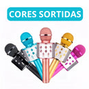 Microfone Sem Fio NMI-03 Karaokê Bivolt - (Cores Sortidas)
