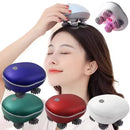 Massageador Elétrico Cabeça e Corpo Recarregável 3 Velocidades com 4 Cabeças de Massagem Bivolt (Cores Sortidas) - AJ-F24