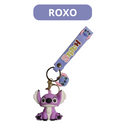 ROXO - Chaveiro Pingente Animação Premium Emborrachado Kids