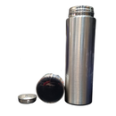 Normal - Garrafa Térmica com LED e Termômetro (500ml) - Prata