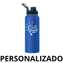 Personalizado - Garrafa Térmica Isolada a Vácuo (800ML) – Azul