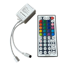 Controlador + Controle Remoto IR 44 Teclas para Fita LED RGB 12V