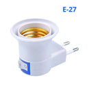 Soquete Bocal para Lâmpada E27 Formato Comum com Plug Macho 10A