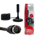 Antena Digital HDTV 3.5 DBI – Interna e Externa com Cabo de 5 Metros para Sinal de Alta Definição - LUT-3003