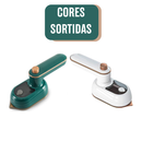 Ferro de Passar a Vapor Portátil: Suas Roupas Impecáveis em Qualquer Lugar -  AJ-120 - (Cores Sortidas)
