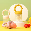 Chupeta alimentadora porta frutas para bebê saco de malha de silicone - Soepe Store