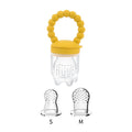 Chupeta alimentadora porta frutas para bebê saco de malha de silicone - Soepe Store