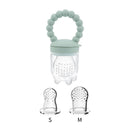 Chupeta alimentadora porta frutas para bebê saco de malha de silicone - Soepe Store