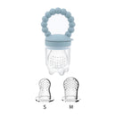 Chupeta alimentadora porta frutas para bebê saco de malha de silicone - Soepe Store