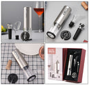 Abridor de garrafa de vinho elétrico saca-rolhas 4 peças - Soepe Store