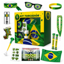  Super torcedor Seleção Brasileira com o Conjunto Completo de 12 peças
