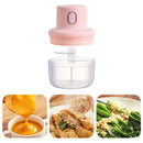 Mini Processador De Alimentos Elétrico 250ml Triturador Recarregável - Soepe Store