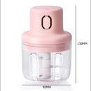 Mini Processador De Alimentos Elétrico 250ml Triturador Recarregável - Soepe Store