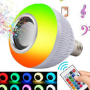 Lâmpada LED com Alto-Falante Bluetooth e Controle Remoto Bivolt - 2 Em 1