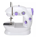 Mini Máquina de Costura Elétrica Portátil SM-202A Bivolt - Branco | AJ-I01