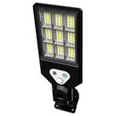 LED - Luminária Solar LED de Nove Divisões JGD-LED-BK - Alta Potência e Sensor de Movimento