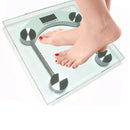 Balança Digital Vidro Temperado 180kg Banheiro Academia Peso