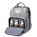 Mochila trocador de fraldas de bebê e berço de viagem dobrável - So&Pe Store