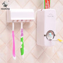 Dispenser de Pasta de Dente Automático e Suporte de Escova