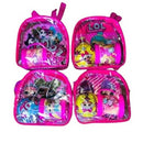 Mochila Infantil Para Criança Kit 3 Peças Com Bolsa Copo