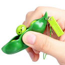Toy Pea Pod Anti Estresse Bola Alívio Squeeze Chave