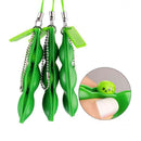 Toy Pea Pod Anti Estresse Bola Alívio Squeeze Chave