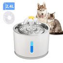 Fonte Elétrica Bebedouro Para Gatos LED 2.4 Litros - So&Pe Store