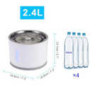 Fonte Elétrica Bebedouro Para Gatos LED 2.4 Litros - So&Pe Store