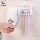 Dispenser de Pasta de Dente Automático e Suporte de Escova