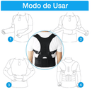 Corretor de Postura Magnético Unisex Ajustável para Coluna e Ombro - So&Pe Store