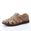 Sandália de Couro Masculina Ortopédica Ultra Leve - So&Pe Store