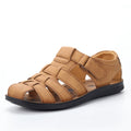 Sandália de Couro Masculina Ortopédica Ultra Leve - So&Pe Store