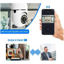 Câmera Rotativa Inteligente - 3G/Wifi 360graus HD - So&Pe Store