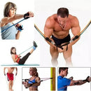 Kit Com 5 Elásticos Par Ginástica Exercícios Resistência