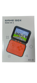 Mini game de jogo recarregável com 500+ jogos embutidos