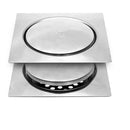 Ralo Inteligente Inox Para Banheiro Veda Cheiro abre com um Click