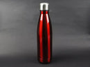 Garrafa Térmica Inox 500ML PRATA Parede Dupla Quente ou Frio