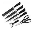 Conjunto de Facas Chef Antiaderente Cortes Precisos 6 Peças