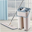 KIT LIMPEZA MOP FLAT ESFREGÃO BALDE LIMPADOR MULTIUSO
