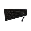 Teclado USB ABNT2 Preto para PC: Conforto e Simplicidade