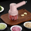Mini Batedeira Elétrica Portátil Rosa: Mixer De Mão Recar