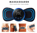 Massageador Portátil Recarregável Dor Pescoço Cervical