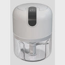 Mini Processador Elétrico Triturador Alho USB - Branco: Prático e Eficiente